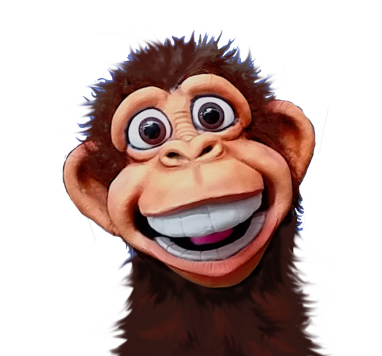 All Brown Funkee Monkey Puppet