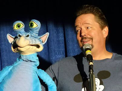 Terry Fator with the Alien Puppet