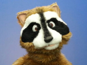 Rick Rack Raccoon Puppet by Axtell Expressions