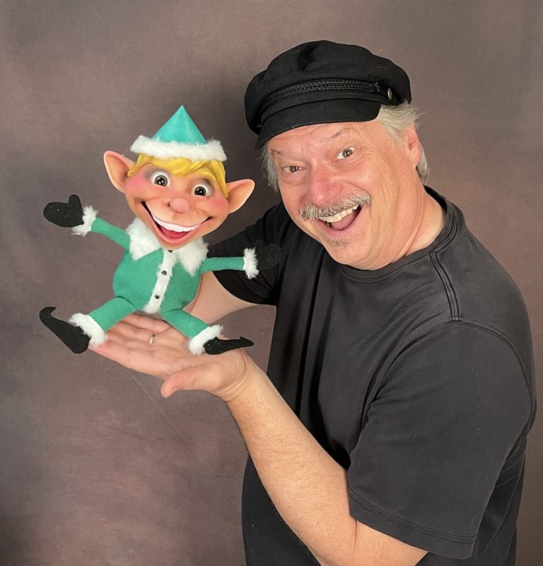 Steve Axtell with the Dinky Elf