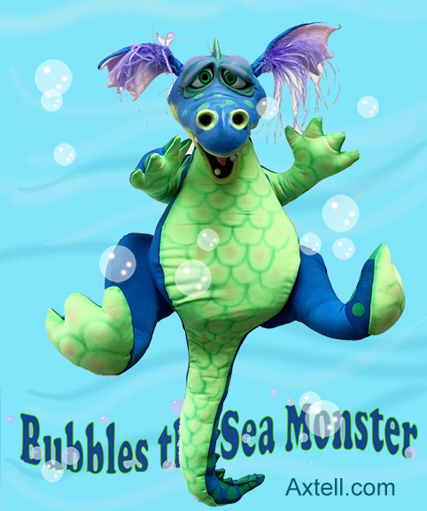 Bubbles the Sea Monster by Axtell Expressions