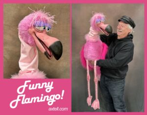 Funny Flamingo by Axtell Expressions